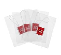 Sachets de Thé Filtrants Vides 100 Pièces en Nylon Blanc Corde