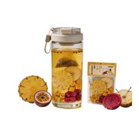 Sachets De Thé Infusés À Froid Aux Fruits La Passion, 20 G X, Fleurs Glacés For Le L'après-midi Au Bureau, Rafraîchissant Et Sans Sucre