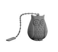 Sachets de thé réutilisables en silicone avec longue corde, chouette mignonne, infuseur à thé en feuilles mobiles, passoire pour tasses, tasses, théières, accessoires infuseur en silicone animal