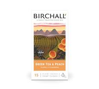 Sachets de Thé Vert et de Pêche de Birchall Prisme - Paquet de 15