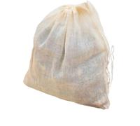 Sachets de thé vides en mousseline coton, passoire à cordon serrage, for, épices, aliments, sac filtrant séparé, sachets Pochon Tissu avec Cordon(100x150mm 10PC)