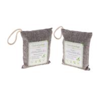 Sachets Éliminateurs D'odeurs De Bambou Gris, 2 Paquets, 200g)