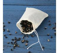 Sachets filtre à thé en gaze de coton | Taille : 6x8/10x15/8x10 cm, 20/40/60/100 pièces, for thé, épices, herbes.(6x8cm,20pcs)