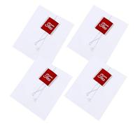 Sachets Filtre pour Thé en Nylon Triangulaires 100 Pièces Blancs
