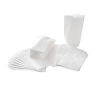 Sachets fond croix blancs, 100 pièces: pochette papier petit format, sachet cadeau alimentaire pour bonbons, popcorn, épices, bricolage, emballage à remplir, 14 x 22 x 5,5 cm