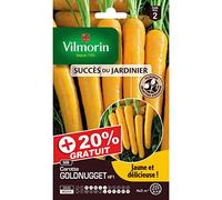 Sachets graines carottes Goldnugget HF1 +20% gratuit