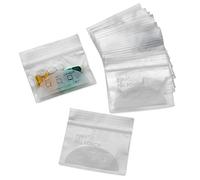Sachets Individuels pour Cachets, Sacs Réutilisables pour Médicaments, Taille 3"x2" 3Mil (Paquet de 100)