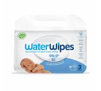 Sachets Lingettes Nettoyantes Stériles [Pack] WaterWipes [180 Unités]
