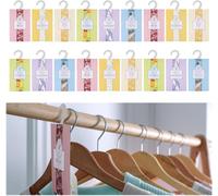 Sachets Parfumés,Lot De 18 Parfum Placard,Sachet Parfumé Armoire,Desodorisant Maison Pour Placard Et Voiture,Morceaux De Lavande,Jasmin,Lys,Rose,Océan,Le Citron