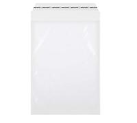 Sachets plastique transparents autocollants - 125x170 mm, lot de 100, antistatiques pochette alimentaire avec fermeture adhésive (125x170 mm)