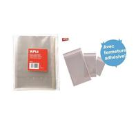 Sachets Polypropylène Fermeture Adhésive 120 X 180 Mm 100 Pièces