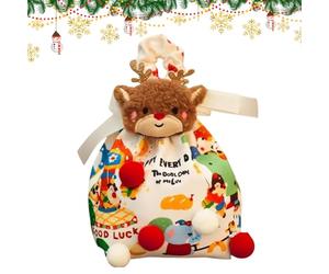 Sachets pour friandises de Noël, sacs réutilisables, sacs de rangement, cadeaux de fête | sacs à bonbons pour Noël | pour petits noisettes, gomme jouets sucettes