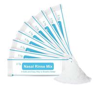 Sachets Sel Nasal, Sel Lavage de Nez, 40 Pièces Sel pour Rinçage Nasal, 2.7g Sachets de Sels de Rinçage des Sinus, Sachet de Sel Nasal de Rinçage, Sel Nasal, soulagement des sinus