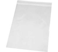 Sachets transparents plats à fermeture autocollante - 18 x 25,3 cm - 20 pcs G