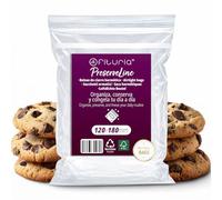 Sachets ZIP Transparents 120x180 mm avec Fermeture Hermétique, Sacs Zip pour Aliments, Snacks, Congélation et Organisation de Cuisine et de Voyage - Ofituria (100 Sachets)