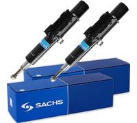 SACHS 2x Amortisseur Jambe de suspension Pression de gaz Essieu avant amortisseurs Compatible avec MERCEDES-BENZ Sprinter 3.5-T Van W906 314 422