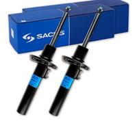 SACHS 2x Amortisseur Jambe de suspension Pression de gaz Essieu avant amortisseurs Compatible avec VW Touran I 1T1, 1T2 313 053