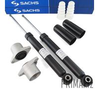 Sachs Amortisseur + Palier Manchons Anti-poussières Kit Arrière pour Audi A4 B6