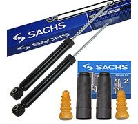 SACHS Lot de 2 amortisseurs à gaz arrière avec kit de protection contre la poussière compatibles avec VW TOURAN (1T1, 1T2), TOURAN (1T3)