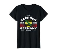 Sachsen Germany Design - Tenue d'Allemagne T-Shirt Graphique avec Valeur