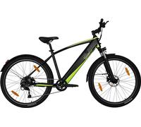SachsenRAD E-Racing VTT R8 Flex III, 14,5 Ah, Freins hydrauliques, 9 Vitesses, Moteur BAFANG 27,5", VTT jusqu'à 150 km, pour Homme et Femme, Noir