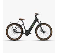 SachsenRAD E-SUV CityBike S5G Centro Belt, Vélo électrique Enviolo avec cadre bas, moteur central, système d'alarme, écran couleur, changement de vitesse