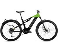 SachsenRAD E-SUV M5T Centro Vélo électrique 29" avec Moteur Central 110 Nm, 12 Vitesses, Suspension Avant et arrière, Find My, jusqu'à 180 km, vélo électrique pour Homme et Femme avec Porte-Bagages