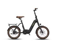 SachsenRAD F3R Centro Vélo Électrique Pliant 20 Pouces Moteur Central Puissant 85Nm Transmission par Courroie Silencieuse Freins Magura Hydrauliques Cadre Bas