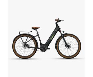 SachsenRAD Velo Electrique Adulte S5G Centro Belt - VAE SUV avec Cadre Bas et Moyeu Enviolo - Moteur Central Puissant - Autonomie 130km - Electrique Style VTC Ville et Trekking