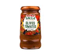 Sacla Sauce olives et tomates, légèrement piquante - Le pot de 290g