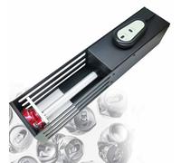 SACLMD Broyeur de canettes électrique,Broyeur de canettes électrique Automatique,concasseur de canettes en Aluminium,Broyeur de canettes en métal