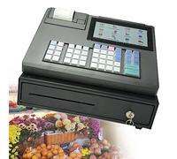 SACLMD Caisse Enregistreuse Multifonction,Caisse enregistreuse avec écran,enregistreuse électronique avec imprimantes de reçus,Smallbox