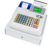 SACLMD Caisse Enregistreuse Multifonction,Caisse enregistreuse electronique avec Clavier Plat Caisse enregistreuse Commerciale,pour Restaurant/Magasin d'affaires,White