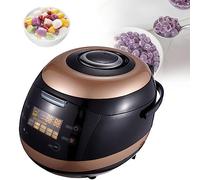 SACLMD Cuiseur de Perles de Tapioca Commercial,5L Électrique Perle Tapioca Cuiseur Perle Maker,Multifonction Tapioca Boba Perle Pot Cuiseur pour Maison Thé Au Lait Boutique,220v