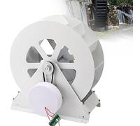 SACLMD Générateur de Turbine à Eau,Groupe électrogène à Turbine à Eau,Micro Hydroelectric Turbine Generator,Générateur hydraulique,Vent extérieur et Roue à Eau,100w