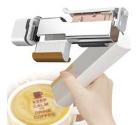 SACLMD Imprimante Alimentaire Portable,imprimante Alimentaire,Mini imprimante à café,imprimante d'art au Lait,pour café,gâteaux,Biscuits,Pain,Macarons,Chocolat