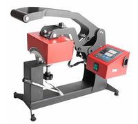 SACLMD Presse à Chaud pour Casquettes de Baseball,Machine de Presse à Chaud Automatique,Presse à Chaud pour Chapeaux,pour Casquettes de Baseball et Chapeaux,220V