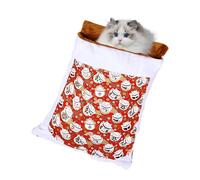 Saco De Dormir De Invierno para Gatos, Saco De Dormir Cálido para Gatos, Cama para Gatos para Dormir | Saco para Acurrucarse para Mascotas, Cómoda Cama para Gatos, Casa para Gatos De Interior, Cam
