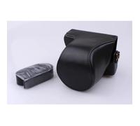 Sacoche à Bandoulière - Canon - Étui en Cuir - Noir - Pour Appareil Photo - 15-45mm