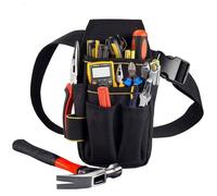 Sacoche à outils ceinture professionnelle, 23 X 13 X 5 CM, imperméable, pour électriciens techniciens d'entretien