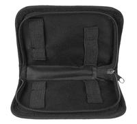 Sacoche à Outils en Tissu Oxford Noir Fermeture Éclair, Légère | Organisation Gain de Place, Protection du Matériel, pour Travail Extérieur et Voyage, Techniciens et Électriciens