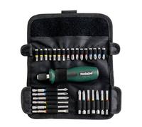 Sacoche à outils - METABO - 626726000 - Noir - 30 embouts - Pratique à roulettes