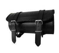 Sacoche à Outils/pour Moto - Cuir - détail tressé