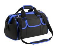 Sacoche à Outils Professionnelle, Ceinture à Outil d'électricien, Pochette à Outils Organisateur, Pochette D'électricien Professionnel, Sac de Ceinture de Stockage de Matériel pour Plombiers(Bleu)