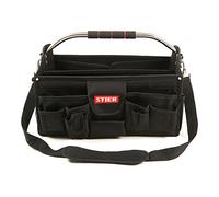 Sacoche à outils STIER Premium+, vide et non garnie, polyester indéchirable, 24 compartiments, avec bandoulière