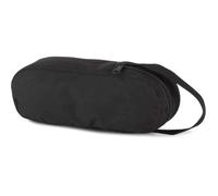 Kariban Sacoche de pétanque Noire pour 3 boules avec fermeture zippée