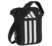 Sacoche - ADIDAS - 3 Bandes - Noir et Blanc - 100% Polyester Recyclé - Zippée