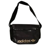 Sacoche - Adidas - AC Messenger - Noir et Or - 42L x 28H x 14P cm - Bandoulière réglable