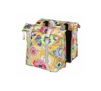 Sacoche ar velo double bloom field 28-35l jaune honey fixation crochet-ressort (30x15x33cm)