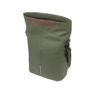 SACOCHE ARRIÈRE BASIL CITY SHOPPER 14-16L IMPÉRM.VERT RÉFLÉ. - 18372 -